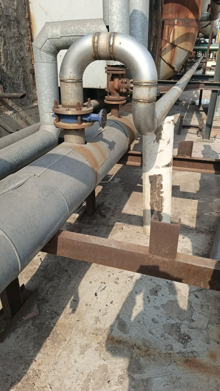 Complete hot water infrastructure and generator heat recovery system at Sarena Textile