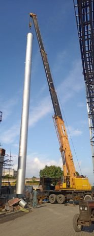 20 TPH hybrid steam boiler installation by MHN Engineering
