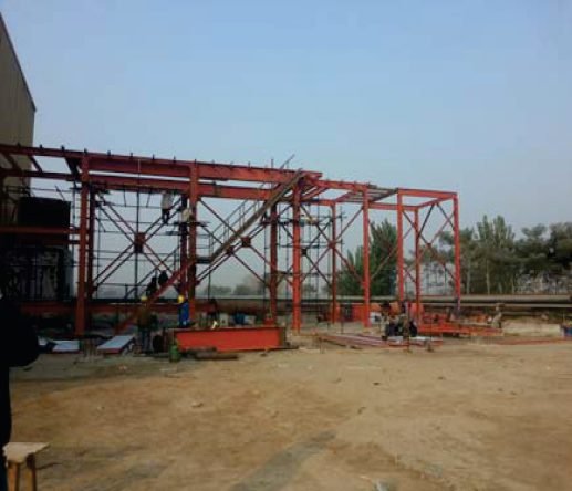 Storage tank and vessel fabrication for the steam boiler system