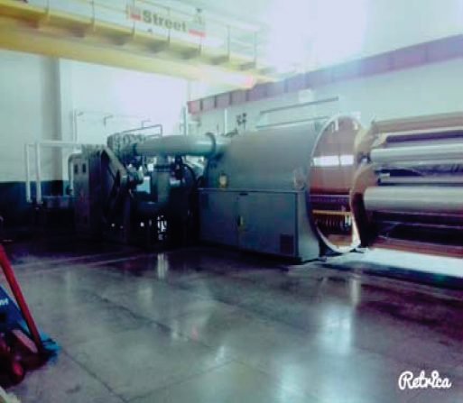 Diesel fuel storage tank fabrication for the power house