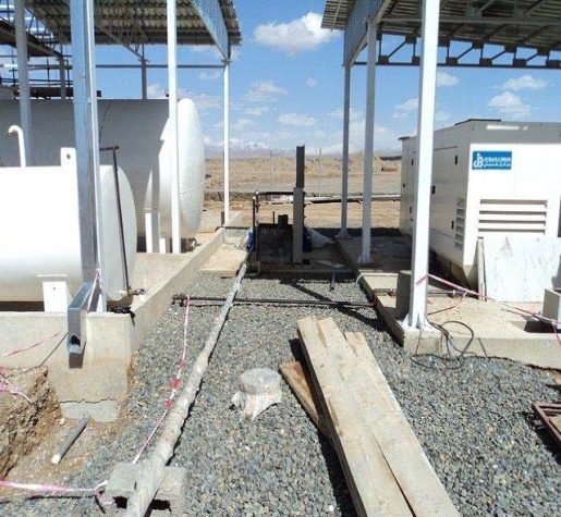Fuel piping network fabrication for generator supply