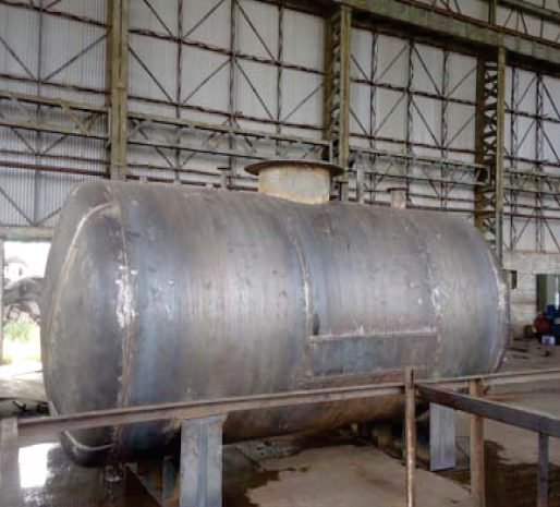 Fuel supply piping for standby generators
