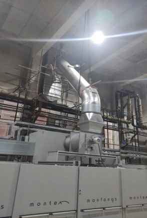 10 TPH waste heat recovery steam boiler installation at Style Textiles Phase 3
