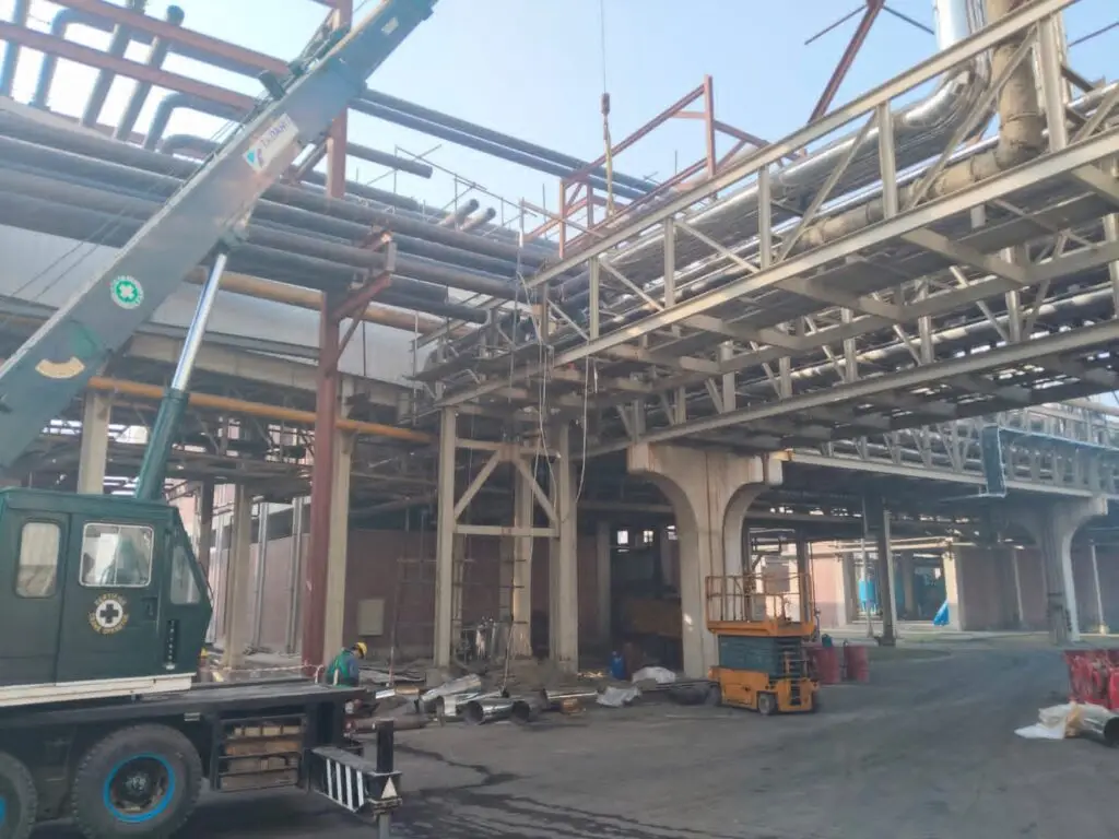 Boiler piping Lahore project by MHN Engineers