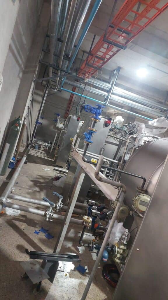 Utility piping Lahore project by MHN Engineers