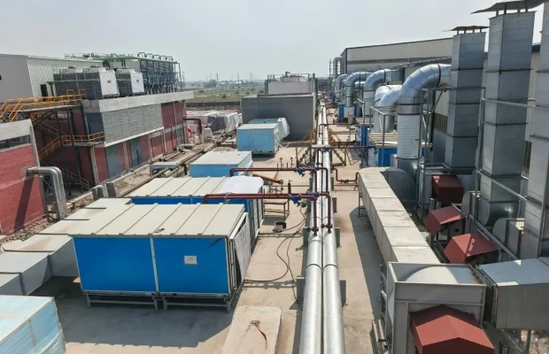 HVAC system installation industrial plant Pakistan MHN Engineering