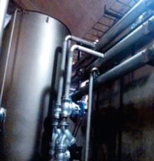 Thermal oil and compressed water piping installation at Style Textiles Ltd.